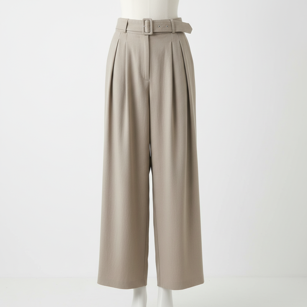 Contour Pleated Trousers
