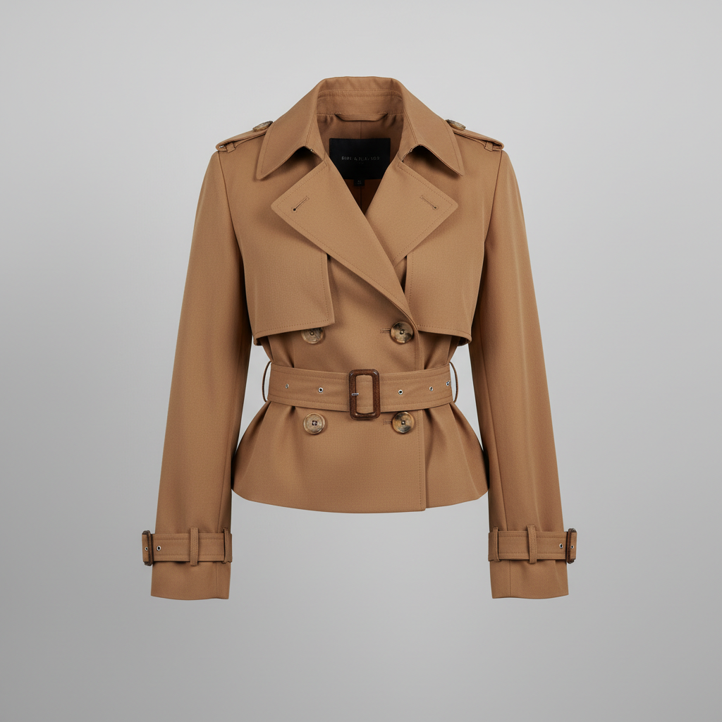 Rush Cropped Trench